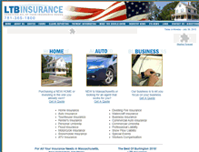 Tablet Screenshot of ltbinsurance.com